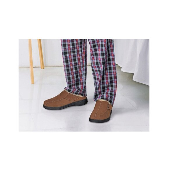 Orthofeet Asheville Men's Orthotic Slipper, size 11 wide (2E) - Picture 4 of 5